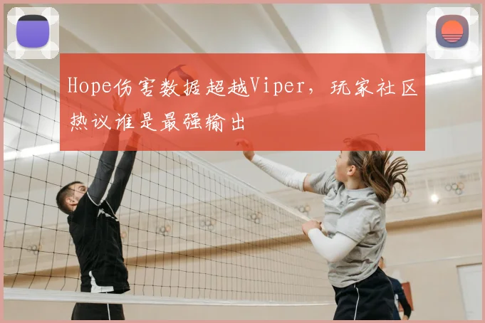 Hope伤害数据超越Viper，玩家社区热议谁是最强输出